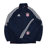 Adidas Bayern München Trainingsanzug in Marineblau Größe M